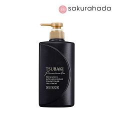 Бальзам SHISEIDO Tsubaki Premium EX с маслом камелии, интенсивное восстановление (490 мл.)