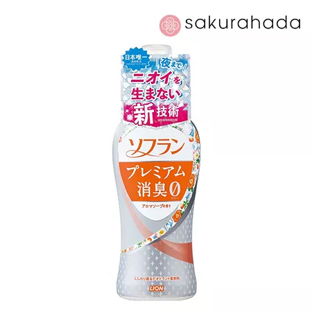 Дезодорирующий кондиционер для белья LION Soflan PREMIUM с ароматом мыла (510 мл.)