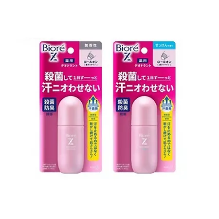 Дезодорант BIORE Medicated Deodorant Z роликовый антиперспирант, без аромата (40 мл.)