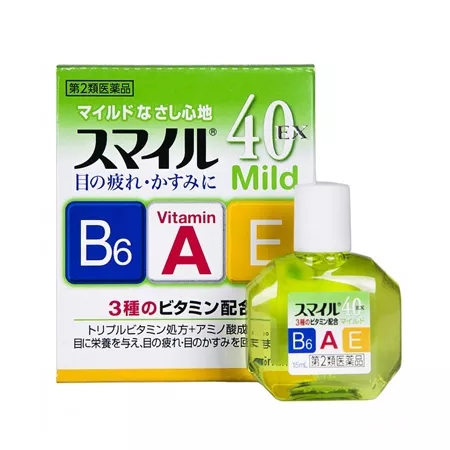 Капли для глаз LION Smile 40 EX Mild (15 мл.)