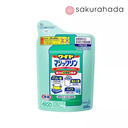 Чистящий порошок КAO Magiclean для сковороды, гриля, барабана стиральной машины,сменный блок (360 г) Чистящий порошок КAO Magiclean для сковороды, гриля, барабана стиральной машины,сменный блок (360 г)