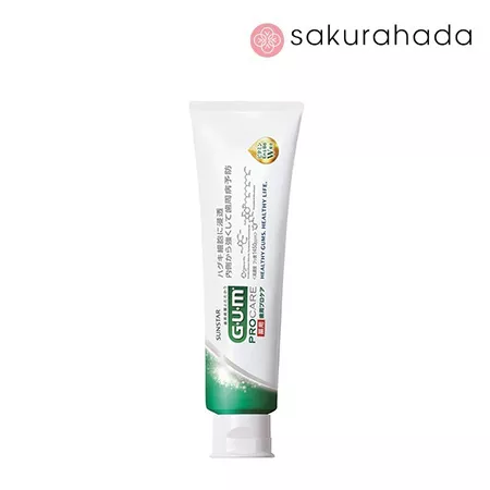 Зубная паста SUNSTAR Gum ProCare для профилактики болезней десен с витаминами En и B6, мята (90гр.)