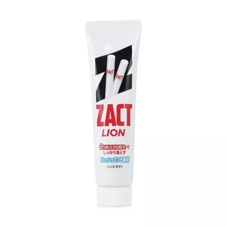 Зубная паста для удаления никотинового налета и устранения запаха табака LION Zact, вкус мяты,140 г Зубная паста для удаления никотинового налета и устранения запаха табака LION Zact, вкус мяты,140 г