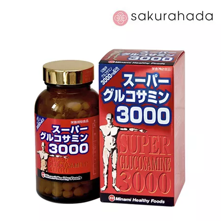 Супер глюкозамин 3000 MINAMI для суставов (360шт на 30 дней)