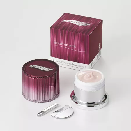 Маска для тонуса кожи и сужения пор BIJOU DE MER Fill Beaute Renewal Cream Pack  (50 гр)