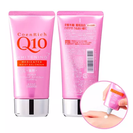 Крем для рук KOSE CoenRich Moist Gel Q10 увлажняющий (80 гр.)