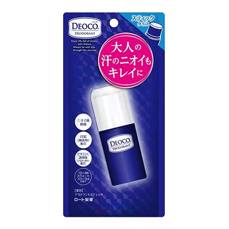 Дезодорант-стик ROHTO Deoco Deodorant Stick (13 гр.)