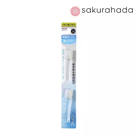 Сменные головки HUKUBA DENTAL для ионной зубной щетки КОМПАКТНОЙ, мягкой (2шт.)