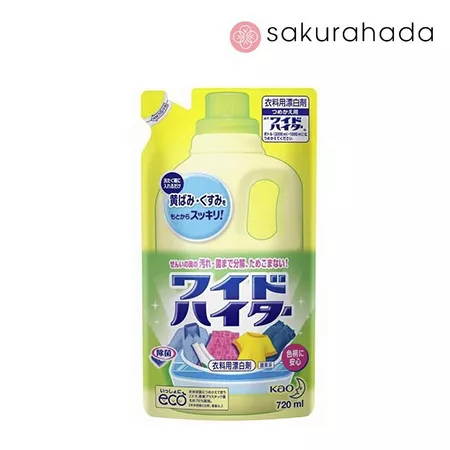 Кислородный отбеливатель KAO Wide Haiter для цветного белья, рефил (720 мл.)