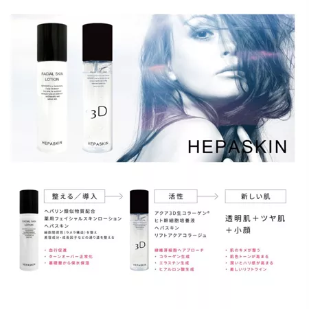 Лосьон с моментальным лифтинг-эффектом HEPASKIN Lift Aqua Collage (150 мл)