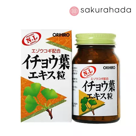 Гинкго билоба ORIHIRO (240 шт на 24 дня)