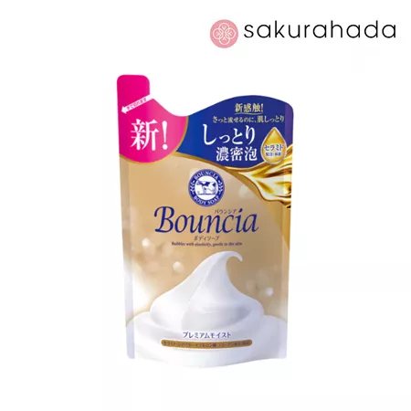 Гель для душа COW  "Bouncia" с ароматом цветочного мыла, сменный блок (340 мл) 