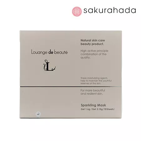 Карбокси маска для лица Louange de beauté Sparkling Mask (1 шт)