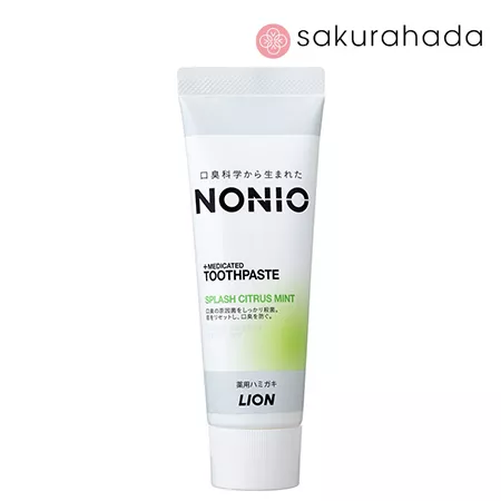 Зубная паста LION Nonio отбеливающего и освежающего действия с мятно-цитрусовым вкусом (130гр.) Зубная паста LION Nonio отбеливающего и освежающего действия с мятно-цитрусовым вкусом (130гр.)