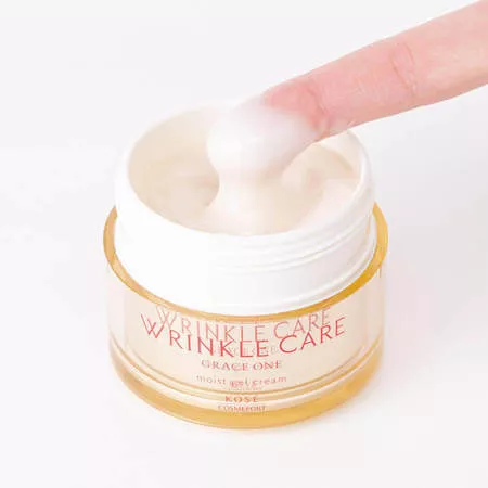 Крем-гель KOSE Grace One Wrinkle Care Moist Gel Cream многофункциональный против морщин (100гр.)
