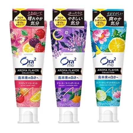 Зубная паста SUNSTAR Ora2 для белоснежных зубов, вкус ягод и мяты (130гр.) Зубная паста SUNSTAR Ora2 для белоснежных зубов, вкус ягод и мяты (130гр.)