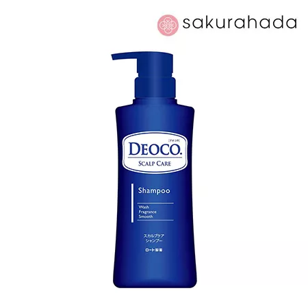 Шампунь ROHTO Deoco Scalp Care для волос и ухода за кожей головы, с лактоном (350 мл.)
