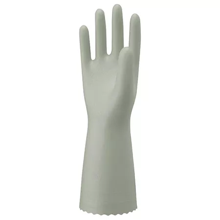 Перчатки SHOWA GLOVES с внутренним покрытием и усиленными кончиками пальцев, L, зеленые (1 пара)
