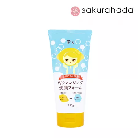 Пенка KUMANO YUSHI P's Vitamin C + Enzyme очищающая, с витамином C (250 гр.) Пенка KUMANO YUSHI P's Vitamin C + Enzyme очищающая, с витамином C (250 гр.)