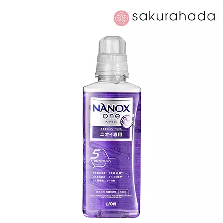 Средство для стирки LION Nanox One for Smells антибактериальное, против неприятных запахов (600 гр.)