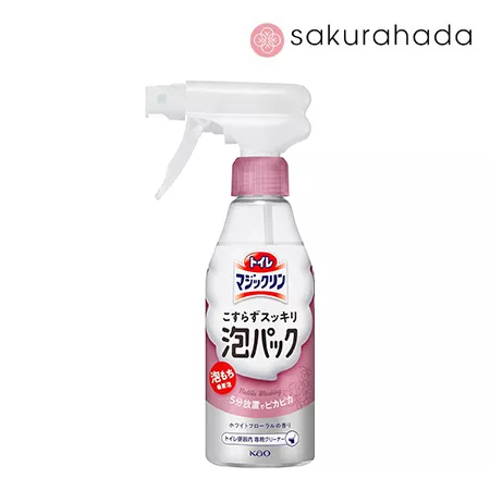 Спрей-пенка KAO Magiclean White Floral для очистки и дезодорации туалета, аромат цветов (300 мл.)