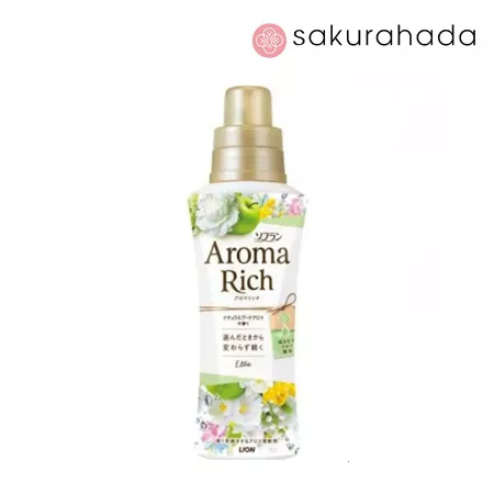 Парфюмированный кондиционер для белья LION "Soflan Aroma Rich Ellie" (480 мл)