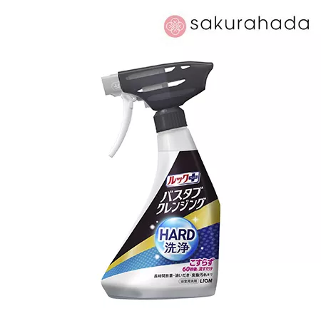 Спрей LION Look Plus для быстрой очистки ванны без использования губки, усиленная формула (500 мл.)