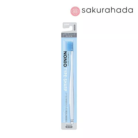 Зубная щетка LION Nonio узкая с ультратонкими щетинками, средней жесткости (1 шт.)