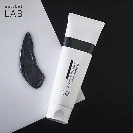 Пенка для умывания UNLABEL LAB V Enzyme Black, с витамином C и углём (130 гр.)
