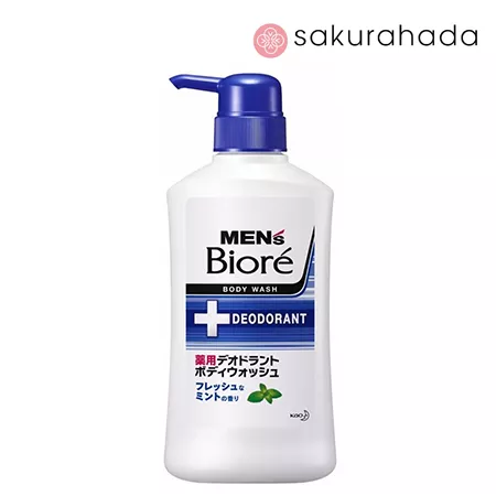 Гель Для Душа КAO Biore Men's Дезодорирующий с ароматом мяты (440мл.) Гель Для Душа КAO Biore Men's Дезодорирующий с ароматом мяты (440мл.)