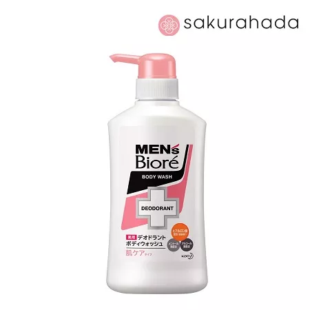 Очищающий гель для душа антибактериальный КAO Biore Men's с цветочным ароматом (440 мл) Очищающий гель для душа антибактериальный КAO Biore Men's с цветочным ароматом (440 мл)