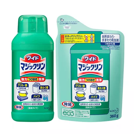 Чистящий порошок КAO Magiclean для сковороды, гриля, барабана стиральной машины,сменный блок (360 г) Чистящий порошок КAO Magiclean для сковороды, гриля, барабана стиральной машины,сменный блок (360 г)