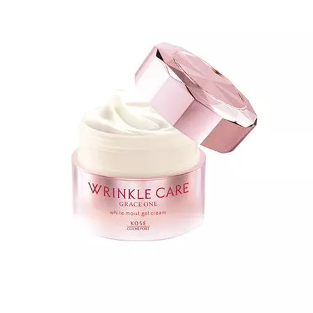 Крем-гель KOSE Grace One Wrinkle Care White отбеливающий, против морщин (100гр.)