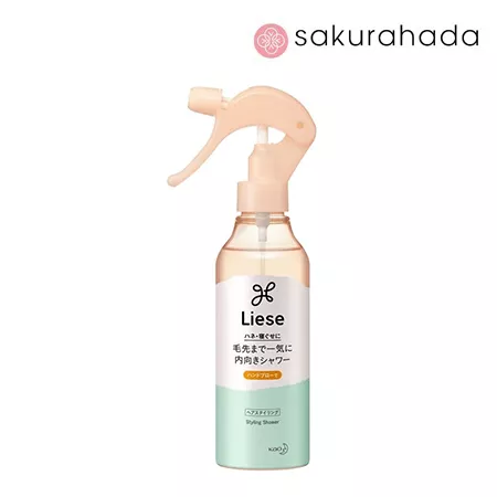 Спрей KAO Liese для придания гладкости пушистым и волнистым волосам, с термозащитой (200 мл.)