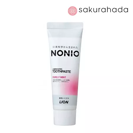 Зубная паста LION Nonio отбеливающего и освежающего действия со вкусом цветов и мяты (130гр.)