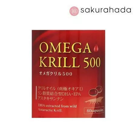 Омега-3 антарктического криля c астаксантином OMEGA KRILL 500 (60 шт)