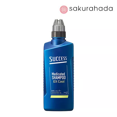 Лечебный шампунь КАО "Success EX Cool" для мужчин с ментолом и эвкалиптом (400мл) Лечебный шампунь КАО "Success EX Cool" для мужчин с ментолом и эвкалиптом (400мл)