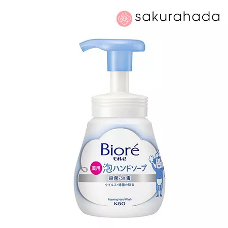 Жидкое мыло-пенка для рук КAO "Biore U" с антибактериальным эффектом, аромат свежести (240 мл)