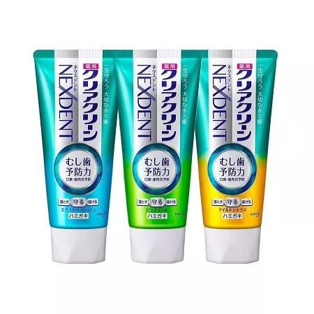 Зубная паста с микрогранулами KAO "Clear Clean NEXDENT Extra Fresh" комплексного действия, 130 гр. 