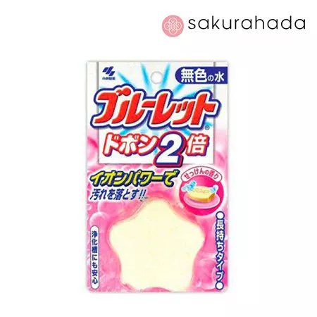 Таблетка для бачка унитаза KOBAYASHI Bluelet дезодорирующая, аромат свежести (120гр.)