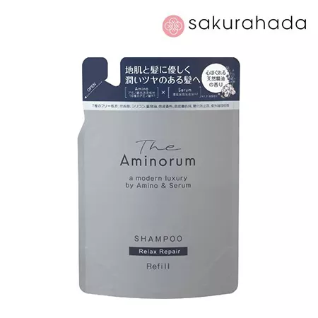 Шампунь KUMANO YUSHI The Aminorum увлажняющий, на основе аминокислот, рефил (350 мл.)