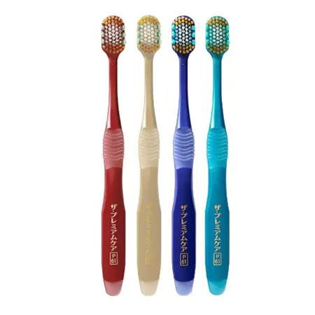 Зубная щетка EBISU Premium Care 7-row широкая, овальной формы, средней жесткости (1шт.)