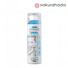 Пена для бритья FEATHER HiShave увлажняющая, для чувствительной кожи (230 гр)