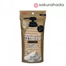 Мочалка для тела AISEN Foam Holic средней жесткости, бежевая (1 шт.)