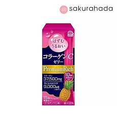Коллагеновое желе Earth Collagen C Jelly Premium Rich с витамином С, вкус ананаса (15 стиков)