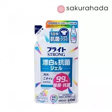Отбеливатель LION Bright Strong жидкий для стойких загрязнений, сменный блок (480 мл)