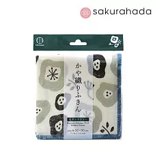 Тряпочки для посуды и кухни KOKUBO Kayaori супервпитывающие, принт цветок (30x30 см, 1 шт.)