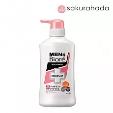 Очищающий гель для душа антибактериальный КAO Biore Men's с цветочным ароматом (440 мл)