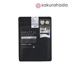 Маска для лица Quality First Derma Laser Super Black для сужения пор и сияния кожи (7 шт.)