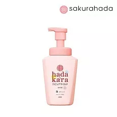 Пена для душа LION “Hadakara" для чувствительной кожи, нежный аромат мыла (550 мл.)